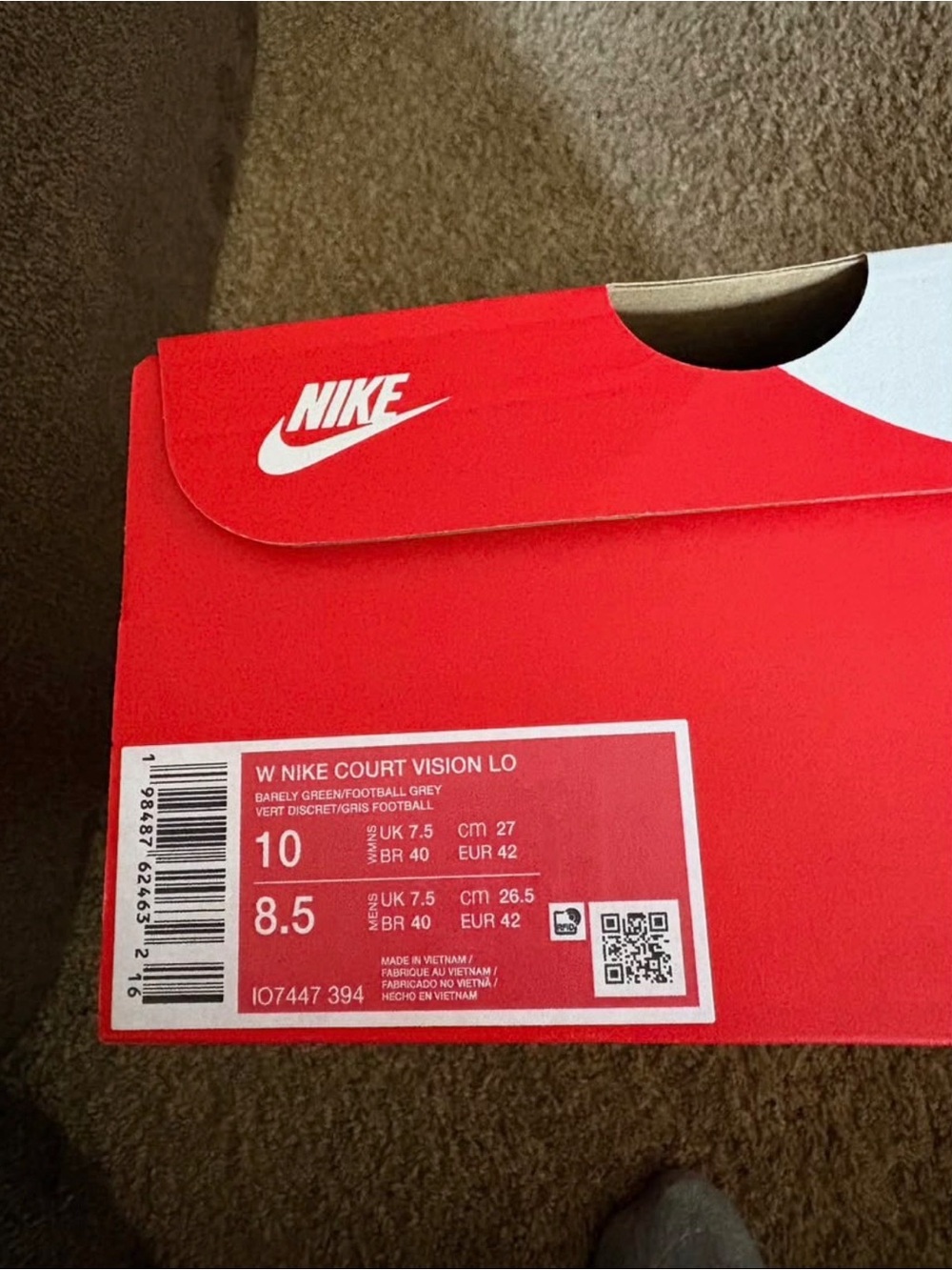 Nike Women's Court Vision Low Next Nature sneaker - Picture 5 of 5